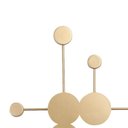 Ver imagem 5 de Luminária Arandela Elo 74CMX89CMX6CM 6XLED Integrado 24W 3000k 1200LM IP20 Dourado Bella Iluminação