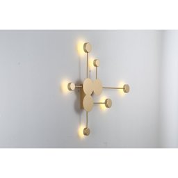 Arandela Elo 74cmx89cmx6cm 6xled Integrado 24w 3000k 1200lm Ip20 - 11