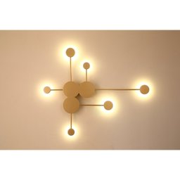 Arandela Elo 74cmx89cmx6cm 6xled Integrado 24w 3000k 1200lm Ip20 - 9
