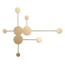 Ver imagem 2 de Luminária Arandela Elo 74CMX89CMX6CM 6XLED Integrado 24W 3000k 1200LM IP20 Dourado Bella Iluminação