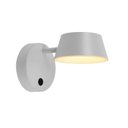 Ver imagem 2 de Arandela Funnel Off White (l)13cm (c)20cm (a)11cm 1xled Integrado 5w 3000k 400lm Ip20