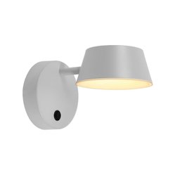 Arandela Funnel Off White (l)13cm (c)20cm (a)11cm 1xled Integrado 5w 3000k 400lm Ip20 - 6