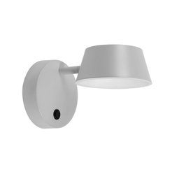 Arandela Funnel Off White (l)13cm (c)20cm (a)11cm 1xled Integrado 5w 3000k 400lm Ip20 - 3