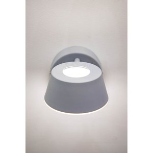 Arandela Funnel Off White (l)13cm (c)20cm (a)11cm 1xled Integrado 5w 3000k 400lm Ip20