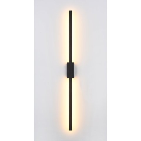 Luminária Arandela Tec (l)2cm (c)90cm (a)cm 1xled Integrado 15w 3000k 980lm Ip20