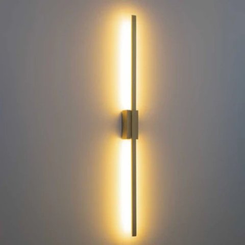 Luminária Arandela Tec (l)2cm (c)90cm (a)cm 1xled Integrado 15w 3000k 980lm Ip20