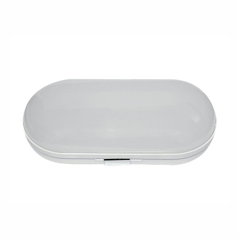 Tartaruga de Led Oval 12w / 6500k Bivolt Branca Ourolux Tartaruga de Led Oval 12w / 6500k Bivolt Branca Ourolux
