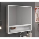 Ver imagem 1 de Espelheira para Banheiro 2 Portas 60cm Multimóveis CR10075 Branca