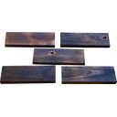 Ver imagem 2 de Pisante de Madeira Maciça 30x11x2 Cm Eucalipto Acabamento Envelhecido Dúzia Neonx