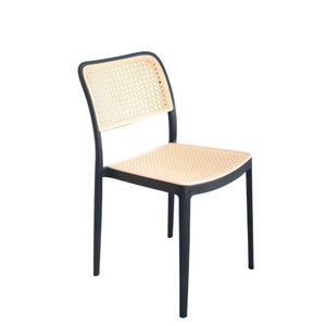 Cadeira de Jantar Cozinha Maya de Telinha Preto