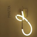 Ver imagem 1 de Arandela Mantra (d)15cm (a)40cm 1xled Integrado 8w 2700k 600lm Ip20