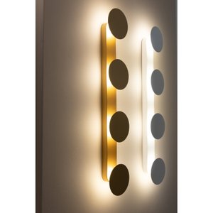 Arandela Ribalta (l)11cm (c)66cm (a)6cm 4xled Integrado 5w 3000k 2000lm Ip20