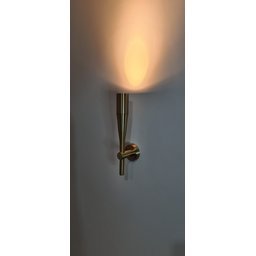 Arandela Lápis Parede Cama Muro Aluminio Não Enferruja:cobre Escovado - 3