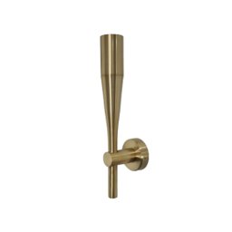Arandela Lápis Parede Cama Muro Aluminio Não Enferruja:cobre Escovado - 1