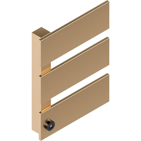 Toalheiro Térmico Smart:dourado/3