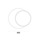 Ver imagem 5 de Arandela Slide (d)22cm (a)22cm 1xled Integrado 5w 3000k 325lm Ip20