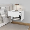 Ver imagem 6 de Mesa de Cabeceira Florença 1 Gaveta e 1 Nicho