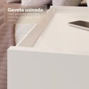 Ver imagem 5 de Mesa de Cabeceira Florença 1 Gaveta e 1 Nicho Branco