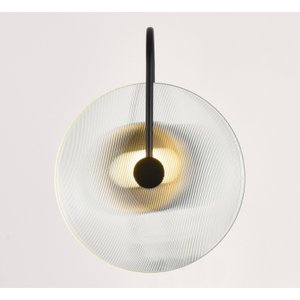 Arandela Vinyl (l)25cm (c)30cm (a)12cm 1xled Integrado 5w 3000k 400lm Ip20