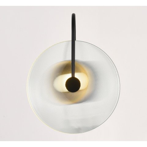 Arandela Vinyl (l)25cm (c)30cm (a)12cm 1xled Integrado 5w 3000k 400lm Ip20