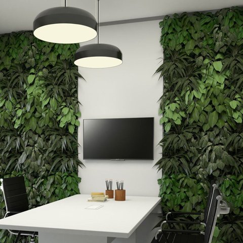 Painel para TV 195x90cm em MDF Corporate Cinza