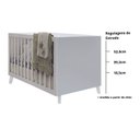 Ver imagem 5 de Berço L 2 em 1 Padrão Americano Mdf