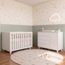 Ver imagem 4 de Cômoda L 4 Gavetas e 1 Porta 100% MDF Pés Madeira