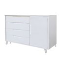 Ver imagem 2 de Cômoda Infantil L 1 Porta $ Gavetas 120 Cm