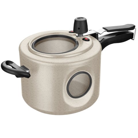 Panela de Pressão Visor Lateral Mta 4,5l Antiaderente