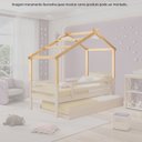 Ver imagem 3 de Telhado para Cama Infantil V Prime House Casatema MadeiraOriginals