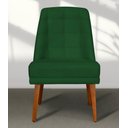 Ver imagem 2 de Kit 4 Cadeiras de Jantar Paris Suede Verde Suede Verde