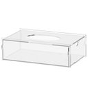 Ver imagem 2 de Porta Lenços de Papel Desmontável em Acrílico Cristal Luxo Porta Objetos