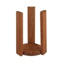 Ver imagem 1 de Kit 6 Porta Copos Bolacha e Suporte em Madeira Maciça