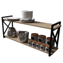 Ver imagem 3 de Prateleira Industrial Antiferrugem Completa 20x60cm