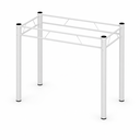 Ver imagem 3 de Base de Mesa Tubular Aço 2" 1,2 para Banco Branca Jantar