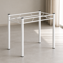Ver imagem 4 de Base de Mesa Tubular Aço 2" 1,2 para Banco Branca Jantar