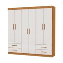 Ver imagem 2 de Guarda Roupa 6 Portas 4 Gavetas Allure -grand Line