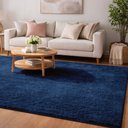 Ver imagem 1 de Tapete Milano Soft Azul Jeans Antiderrapante:1,00X1,50