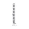 Armário Modulado 230x25x56 Linha Closets Adapt - 4