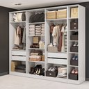 Ver imagem 1 de Guarda-Roupa Modulado 230x80x56 Linha Closets Adapt