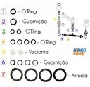 Ver imagem 1 de Vedação para Misturador Lavatório Deca Kit 18pçs - 4160kit150