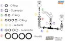 Ver imagem 3 de Vedação para Misturador Lavatório Deca Kit 18pçs - 4160kit150