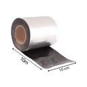 Ver imagem 1 de Manta Asfáltica Auto Adesiva Aluminizada Seladin 10 Cm X 10 Metros Seladim auto adesiva aluminizada