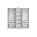 Ver imagem 4 de Roupeiro Modulado Adapt 6 Portas 2 Gavetas