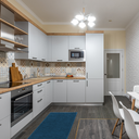 Ver imagem 3 de Tapete Passadeira Banheiro Antiderrapante Bolinha Azul