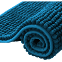 Ver imagem 2 de Tapete Passadeira Banheiro Antiderrapante Bolinha Azul