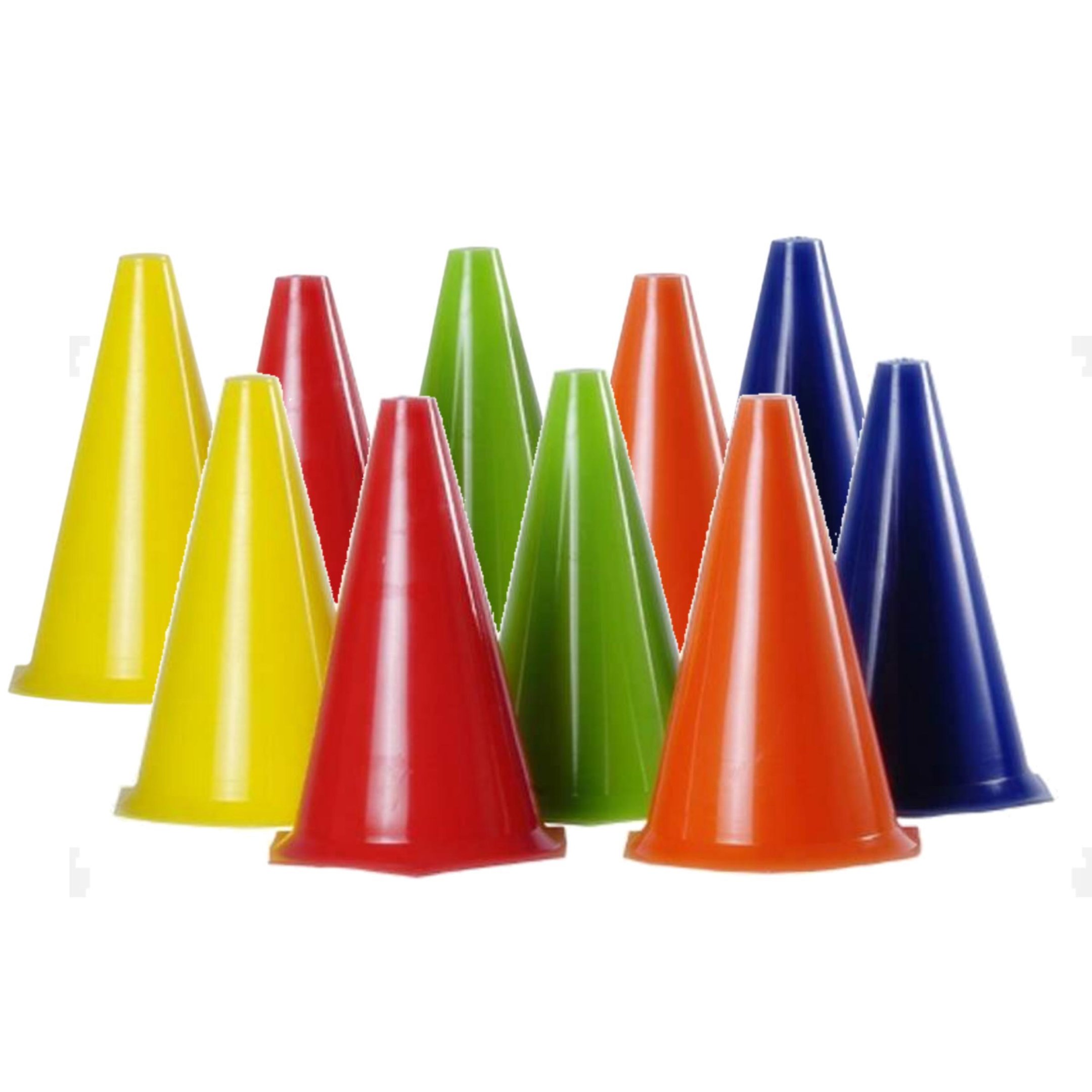 Kit 10 Cones 24 Cm Treinamento Funcional