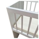 Ver imagem 7 de Quarto Bebê 3 Portas com Gaveteiro Ternura Baby e Mini Berço Moisés Alegria com Colchão -