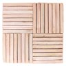Decks de Madeira Modular 30x30 Cm Sacada e Varanda - 1