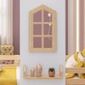 Bicama Infantil Prime House com Mini Escorregador e Telhado V Casatema MadeiraOriginals - 7